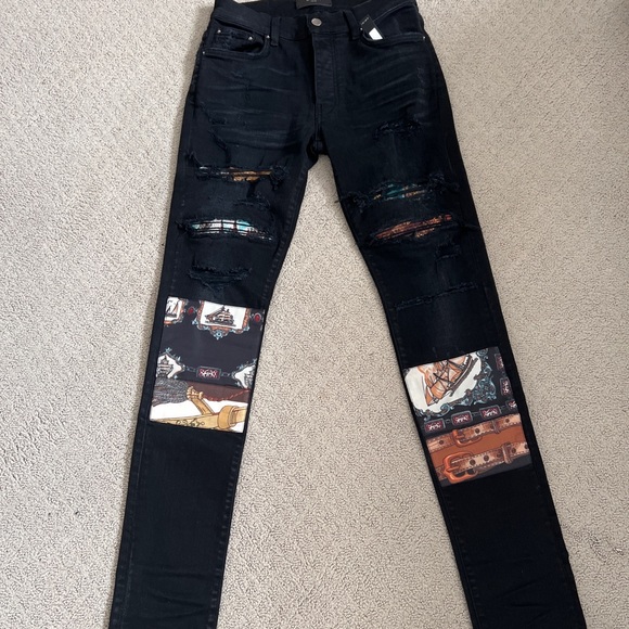 AMIRI | Jeans | Amiri Scarves Art Patch 